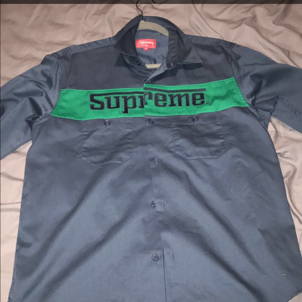 Racing logo work shirt